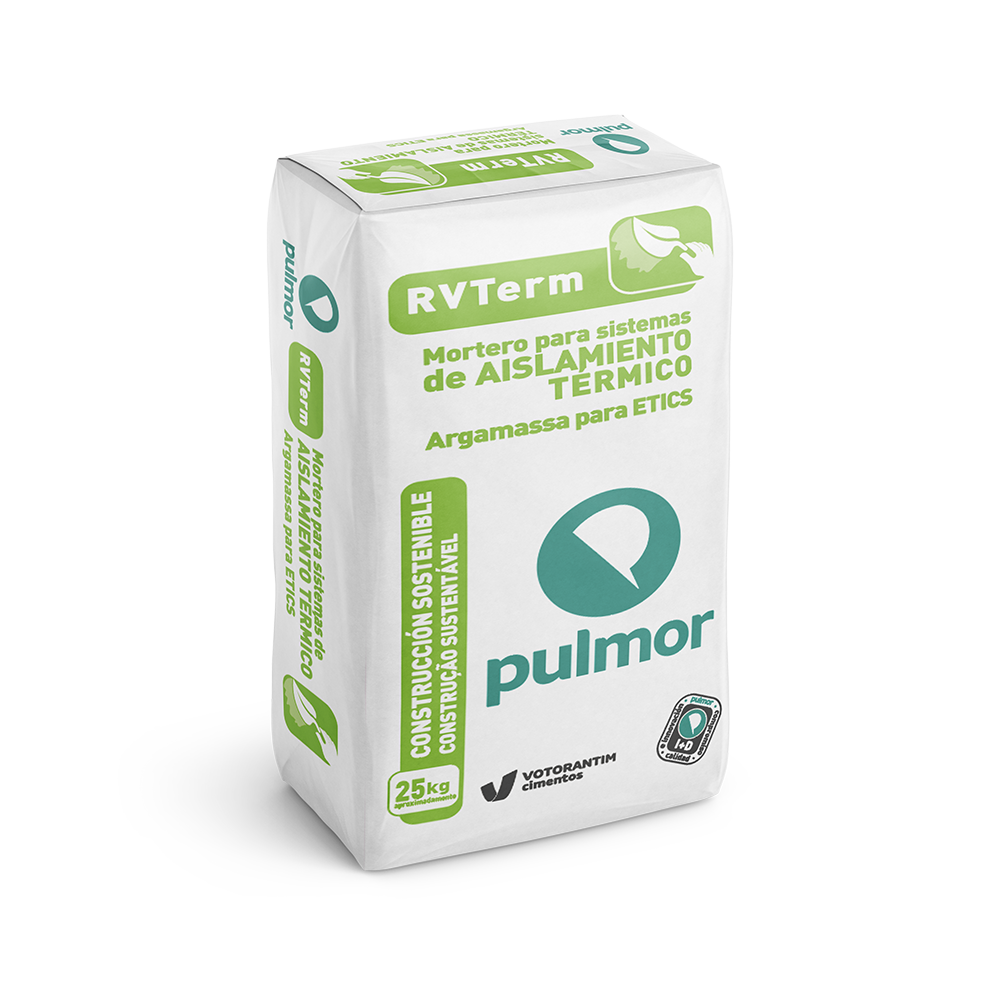 Pulmor RVTerm Branco - Argamassa para SATE
